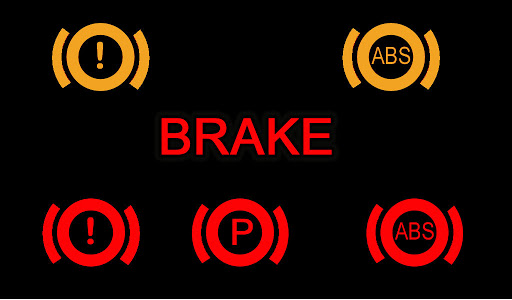 What different warning light indicators mean.